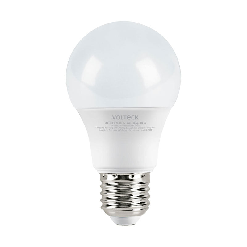 Lámpara Led A19 6 W (Equiv. 40 W), Luz Cálida, Blíster