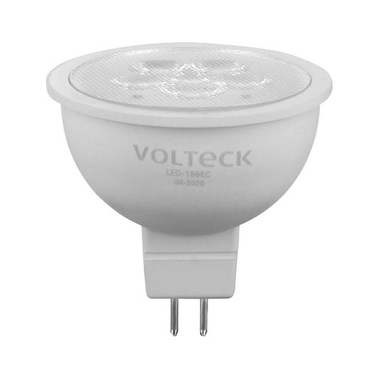 Lámpara De Led 6 W Tipo Mr 16 Base Gu5.3 Luz Cálida, Blíster