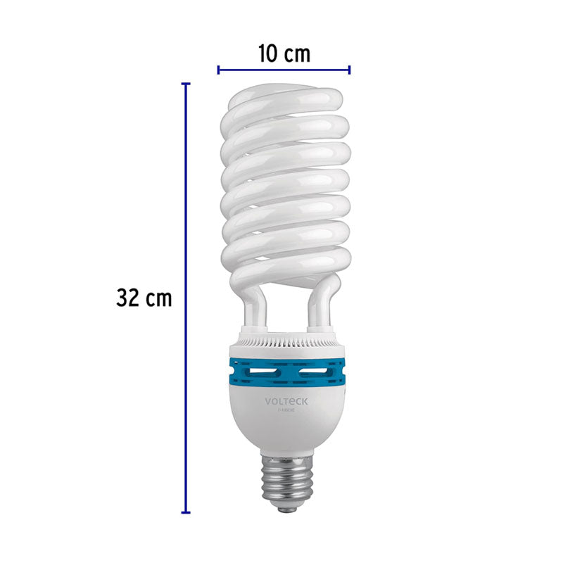 Lámpara Espiral 105 W Base Mogul E39 220 V Luz Día, Caja