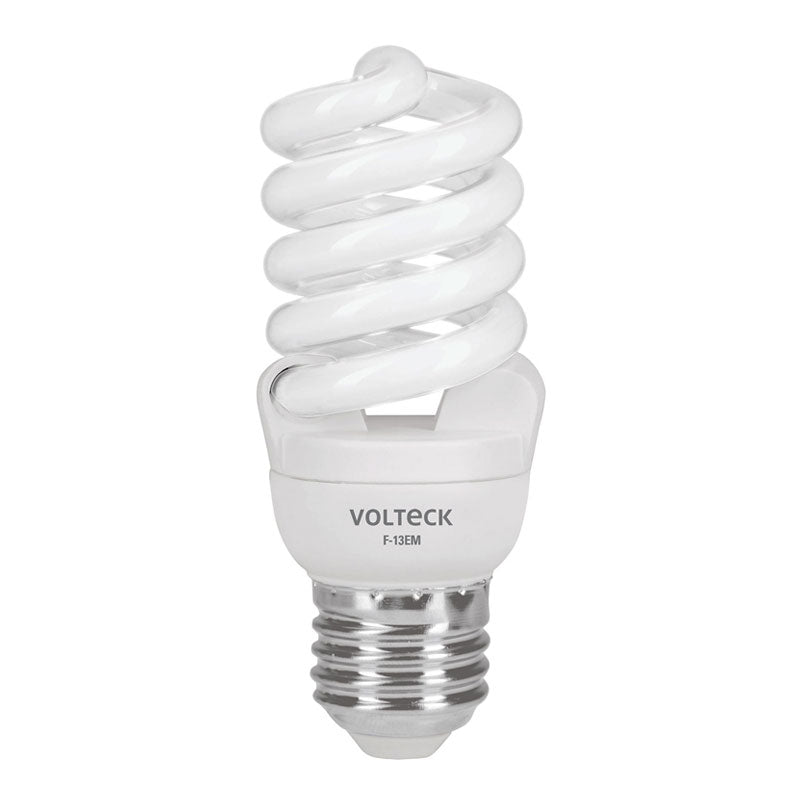 Lámpara Espiral Mini T2 13 W Luz De Día En Blíster, Volteck