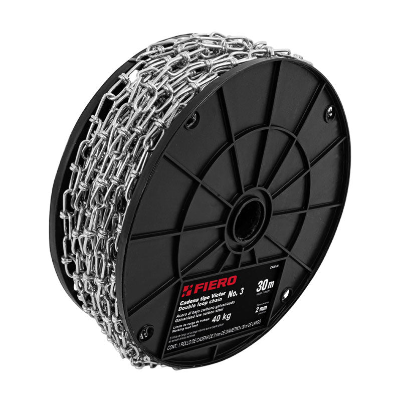 Metro De Cadena Tipo Víctor De 2.0 Mm En Carrete De 30 M