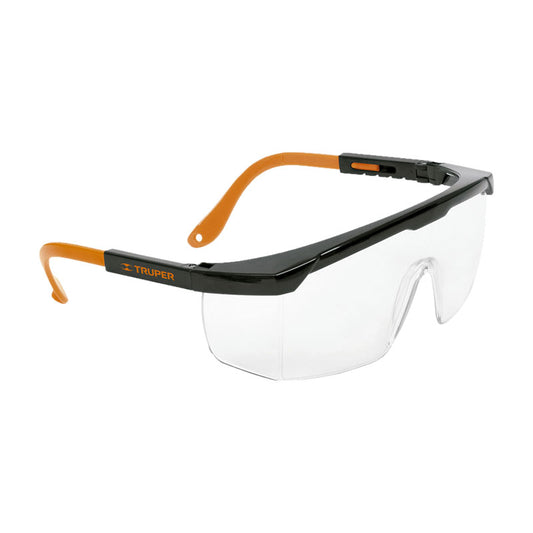 Lentes De Seguridad Ajustables Transparentes, Truper Classic