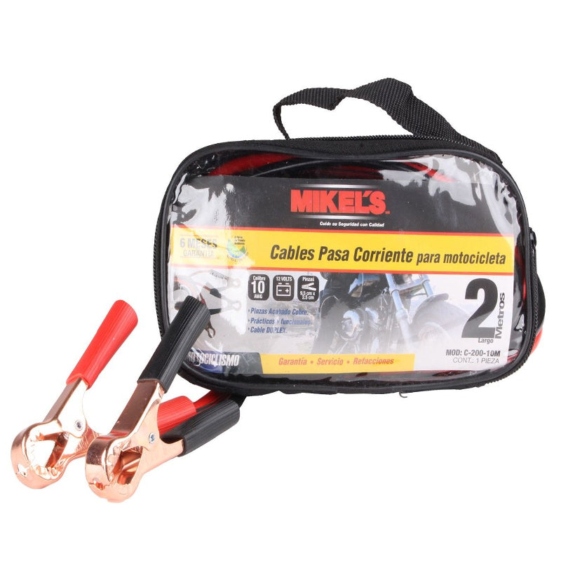 Cable Pasa Corriente 2Mt C 10 Mikels C20010Moferta