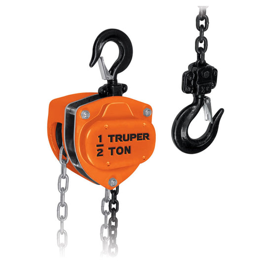Polipasto De Cadena De 1/2 Ton, Truper