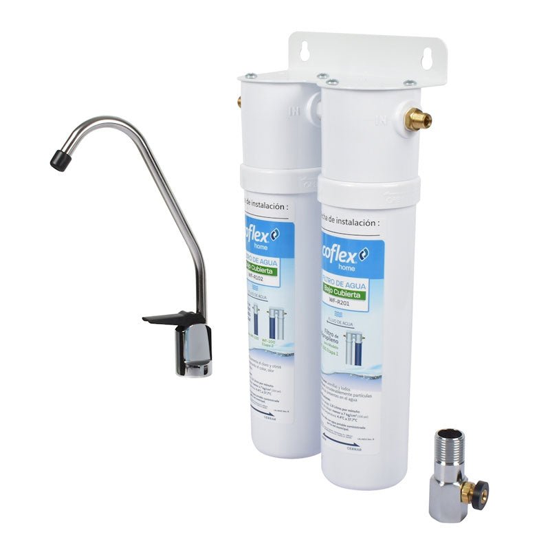 Filtro Para Agua Bajo Cubierta De 2 Etapas Wf200 Coflex - Tool Ferreterías / Ferretodo - Herramientas y material de construcción.