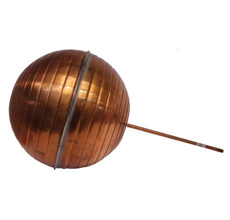 Flotador De Cobre Alta Presión 1/2" X 10" - Tool Ferreterías / Ferretodo - Herramientas y material de construcción.