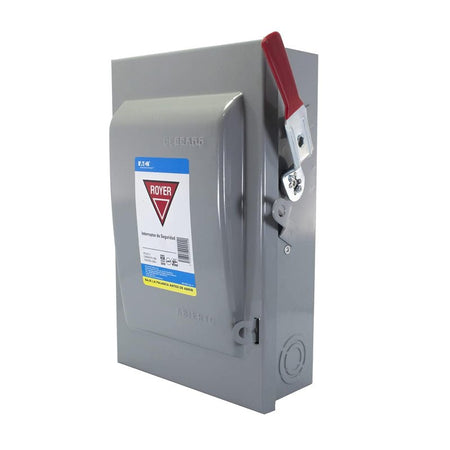 Interruptor De Seguridad 3 X 60A Royer - Tool Ferreterías / Ferretodo - Herramientas y material de construcción.