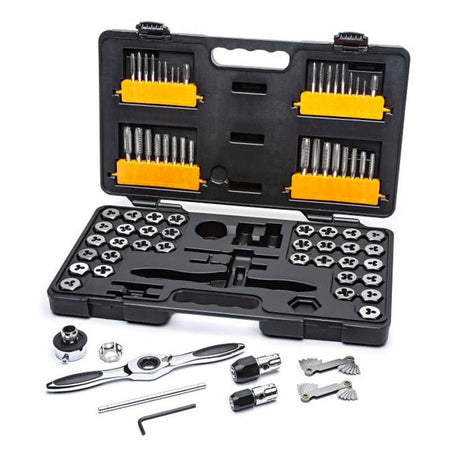 Juego De 77 Piezas De Machos Y Matrices De Trinquete Métrico/Sae, 3887 Gearwrench - Tool Ferreterías / Ferretodo - Herramientas y material de construcción.