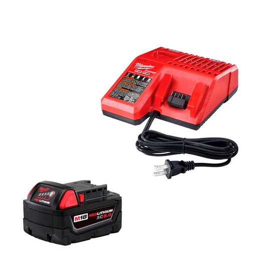 Kit Básico De M18 Redlithium Xc5.0 48 59 1850, Milwaukee - Tool Ferreterías / Ferretodo - Herramientas y material de construcción.