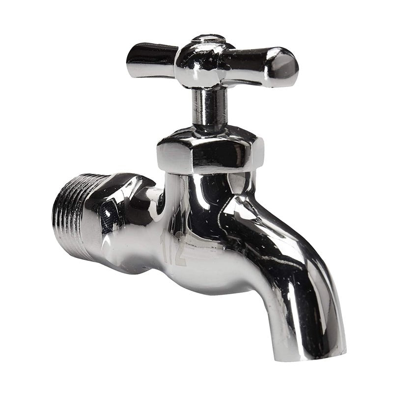 Llave Terminal Tipo Nariz De Cromo De 1/2" Sin Rosca, 1 Rugo - Tool Ferreterías / Ferretodo - Herramientas y material de construcción.