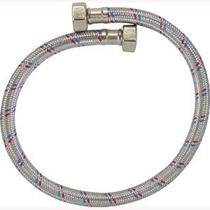 Manguera Para Fregadero De 1/2" X 1/2" X 55 Cm, 25Me Rugo - Tool Ferreterías / Ferretodo - Herramientas y material de construcción.