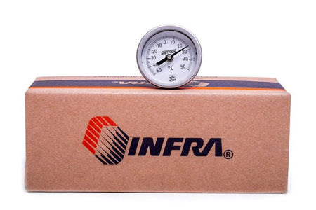 Manómetro Con Caratula De 2 1/2" De 0 A 4 Kg, 63100/44 Metron - Tool Ferreterías / Ferretodo - Herramientas y material de construcción.