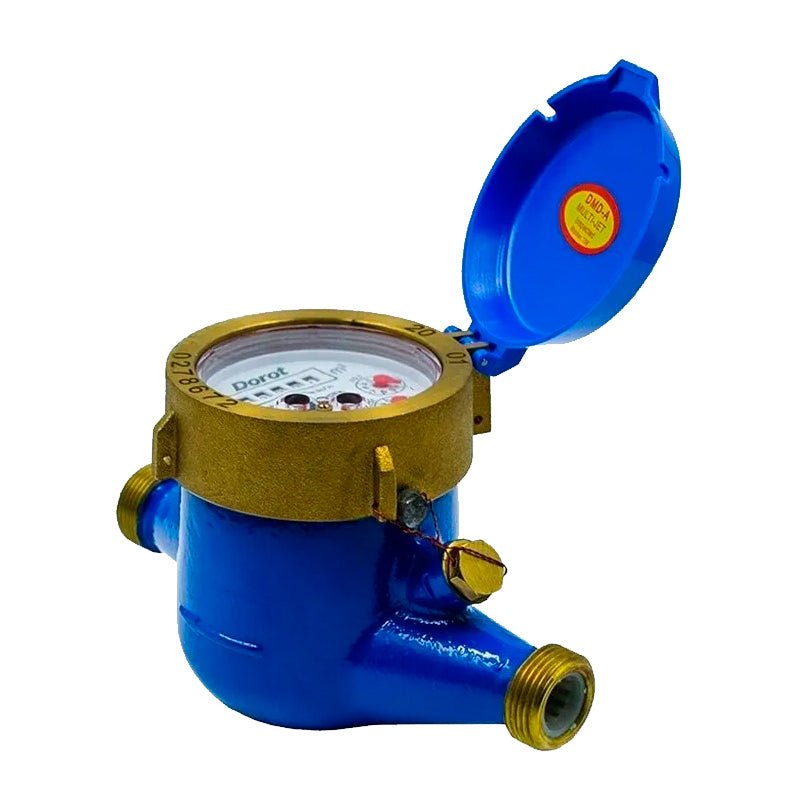 Medidor Para Agua De 1/2" De Bronce, Lxsy15 Dorot - Tool Ferreterías / Ferretodo - Herramientas y material de construcción.