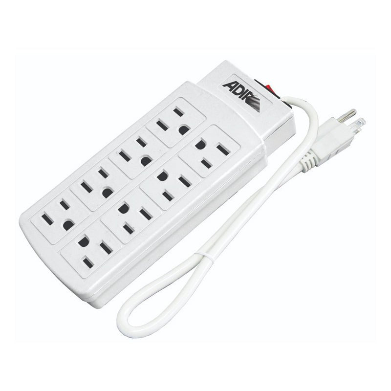 Multicontacto De 8 Tomas Aterrizadas 15A, 4250, Adir - Tool Ferreterías / Ferretodo - Herramientas y material de construcción.