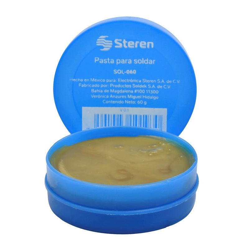 Pasta Para Soldar En Lata Con 60 G, Sol060 Steren - Tool Ferreterías / Ferretodo - Herramientas y material de construcción.