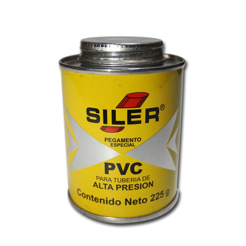 Pegamento Especial Para Pvc De 225 Gramos, Siler - Tool Ferreterías / Ferretodo - Herramientas y material de construcción.