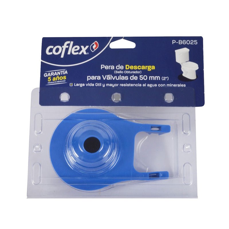 Pera De Descarga De 2" Color Azul Pb6025 Coflex - Tool Ferreterías / Ferretodo - Herramientas y material de construcción.