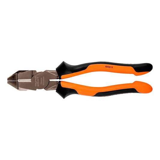 Pinza Electricista 9" Uso Rudo, Alta Palanca, Comfort Grip 12351, Truper - Tool Ferreterías / Ferretodo - Herramientas y material de construcción.