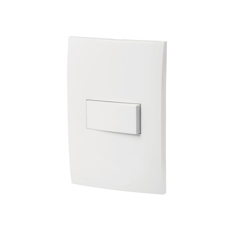 Placa Armada Con Interruptor Sencillo Línea Oslo Blanco Volteck - Tool Ferreterías / Ferretodo - Herramientas y material de construcción.