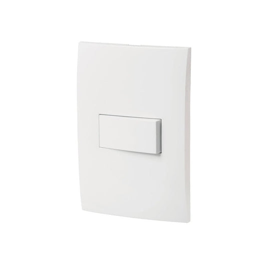 Placa Armada Con Interruptor Sencillo Línea Oslo Blanco Volteck - Tool Ferreterías / Ferretodo - Herramientas y material de construcción.