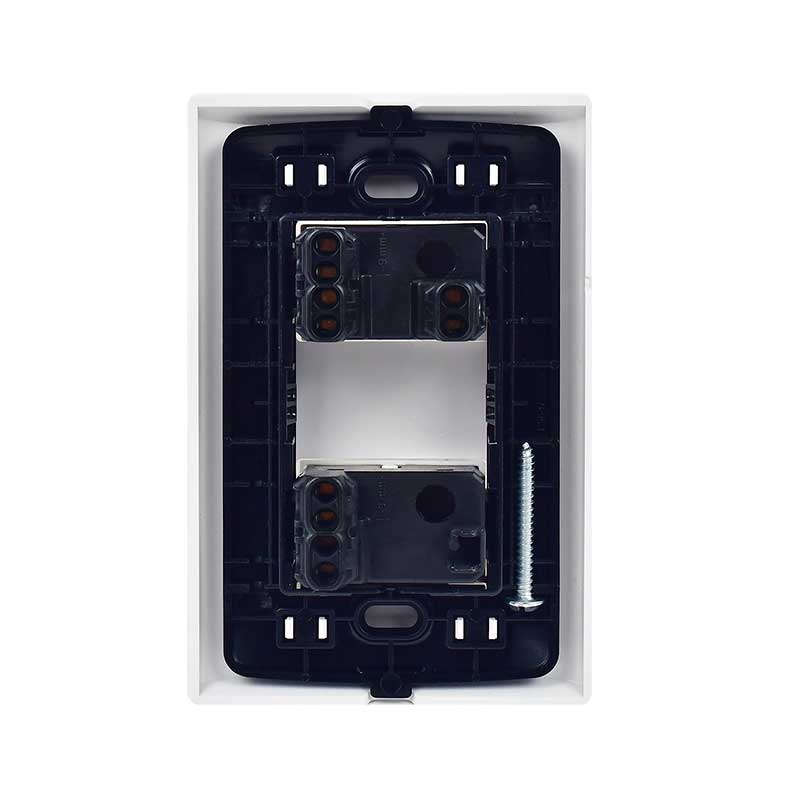 Placa Con Interruptor Sencillo + Interruptor De 3 Vías 10A 127V Blanco Fza5153 Forza - Tool Ferreterías / Ferretodo - Herramientas y material de construcción.