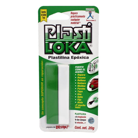 Plasti Loka De 20 Gramos Plastilina Epóxica - Tool Ferreterías / Ferretodo - Herramientas y material de construcción.