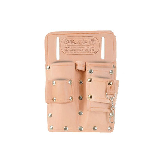 Portaherramienta De Cuero Con 7 Compartimientos, 426 Bandas El Tigre - Tool Ferreterías / Ferretodo - Herramientas y material de construcción.