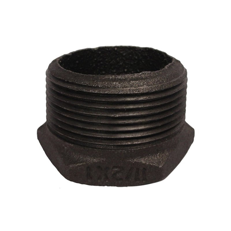 Reduccion Bushing 3/4" X 3/8" Negra Roscada - Tool Ferreterías / Ferretodo - Herramientas y material de construcción.