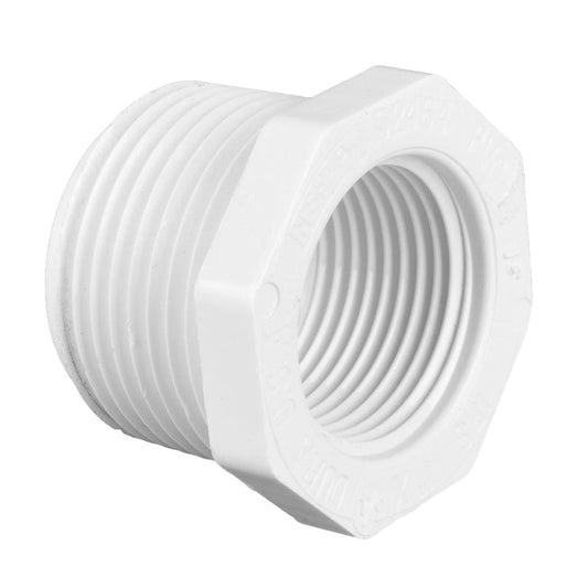 Reducción Bushing De Pvc Roscada De 2" A 1" C40 - Tool Ferreterías / Ferretodo - Herramientas y material de construcción.