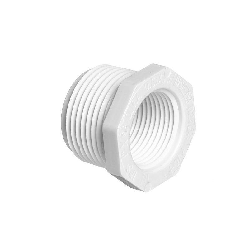 Reducción Bushing Pvc Roscada 3/4" X 1/2" Cal. 40 - Tool Ferreterías / Ferretodo - Herramientas y material de construcción.