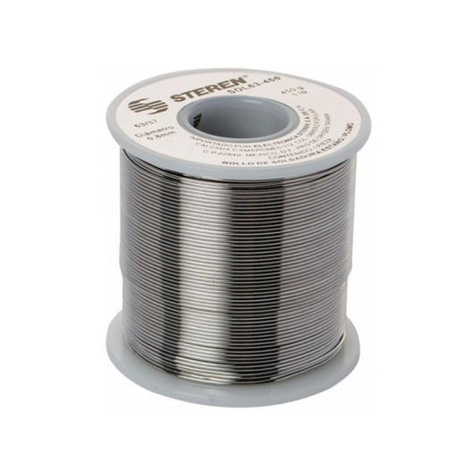 Rollo De 450 Gramos De Soldadura Con Aleación Estaño/Plomo (63/37) Steren - Tool Ferreterías / Ferretodo - Herramientas y material de construcción.