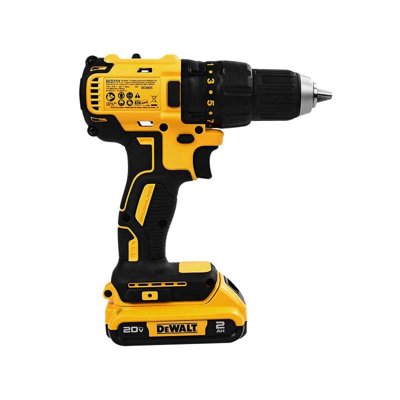 Taladro Atornillador De 1/2" Inalámbrico 20V Max Dewalt Dcd7771D2B3 - Tool Ferreterías / Ferretodo - Herramientas y material de construcción.