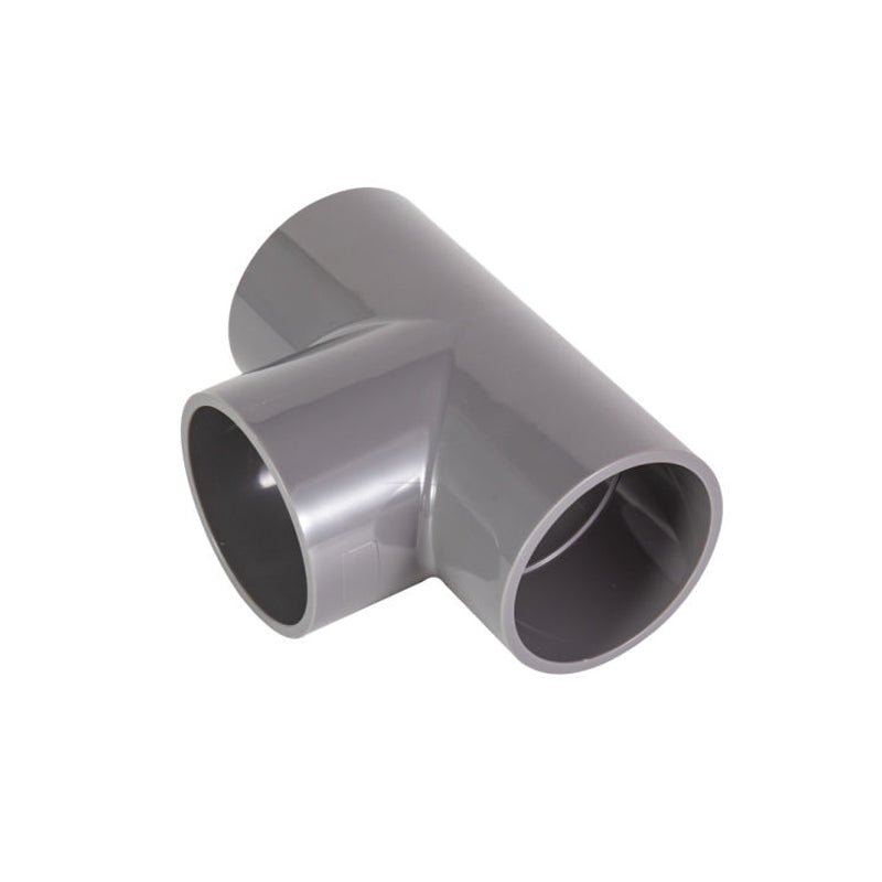 Tee 1.1/4" De Pvc Hidráulico Para Cementar Cal. 80 - Tool Ferreterías / Ferretodo - Herramientas y material de construcción.
