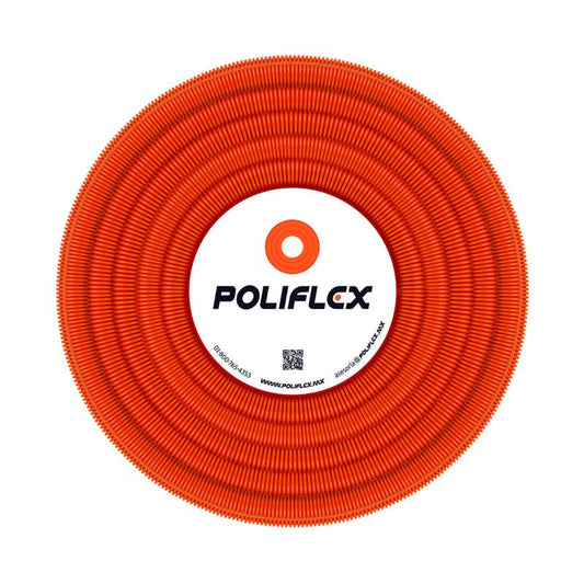 Tubo Conduit Poliflex Ligero 19Mm Naranja - Tool Ferreterías / Ferretodo - Herramientas y material de construcción.