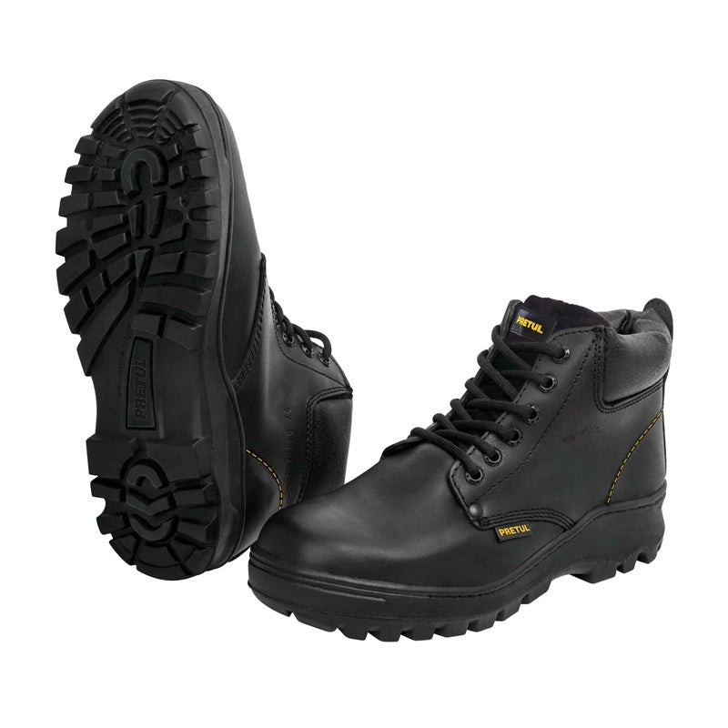 Zapato Industrial Negro 24 Con Casquillo De Acero 26062, Pretul - Tool Ferreterías / Ferretodo - Herramientas y material de construcción.